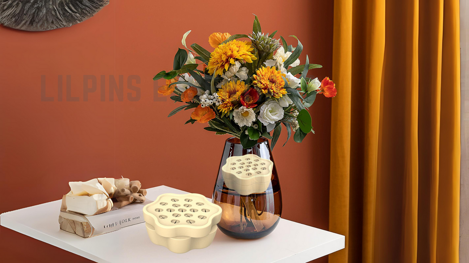 Revolutionise Your Floral Arrangements with the Spiral Flower Stem Holder