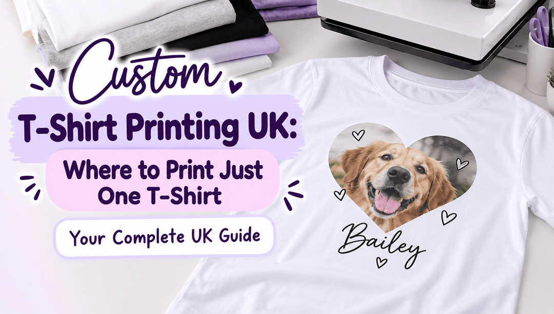 Custom T-Shirt Printing UK: Where to Print Just One T-Shirt