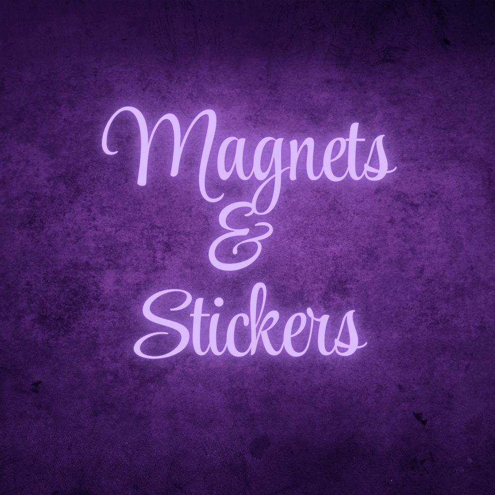 personalised stickers and magnets cheap