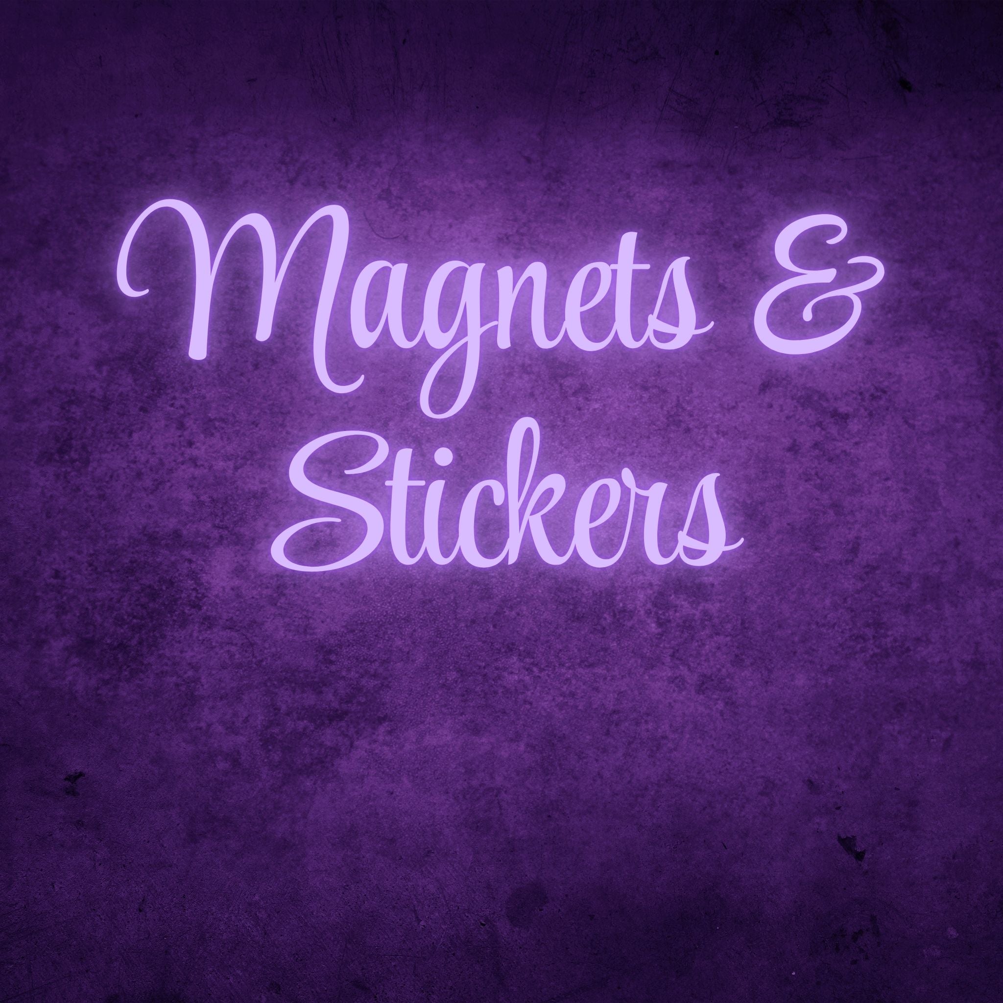 personalised stickers and magnets cheap