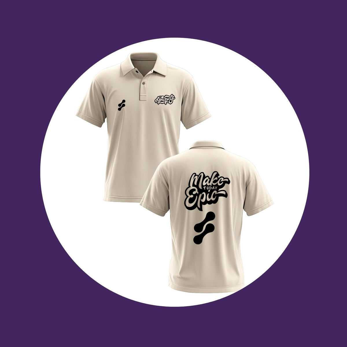 Personalised polo shirts collection