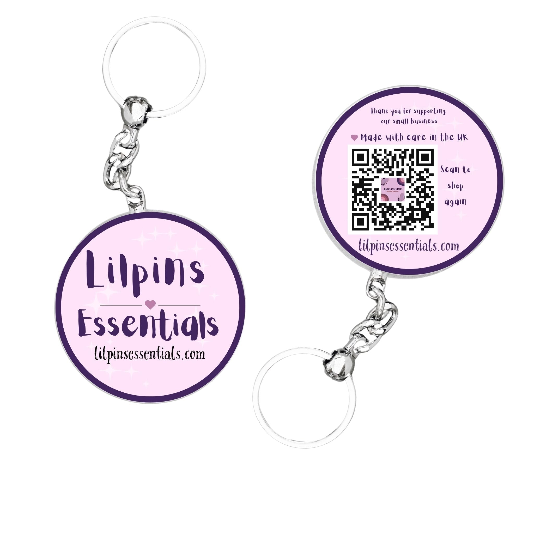 Personalised Keyrings - Lilpins Essentials