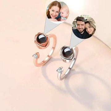 Personalised Round Adjustable Ring - LOX VAULT