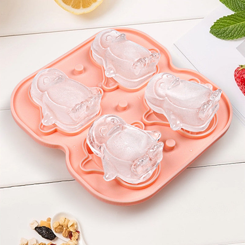 Penguin Silicone Ice Cube Tray