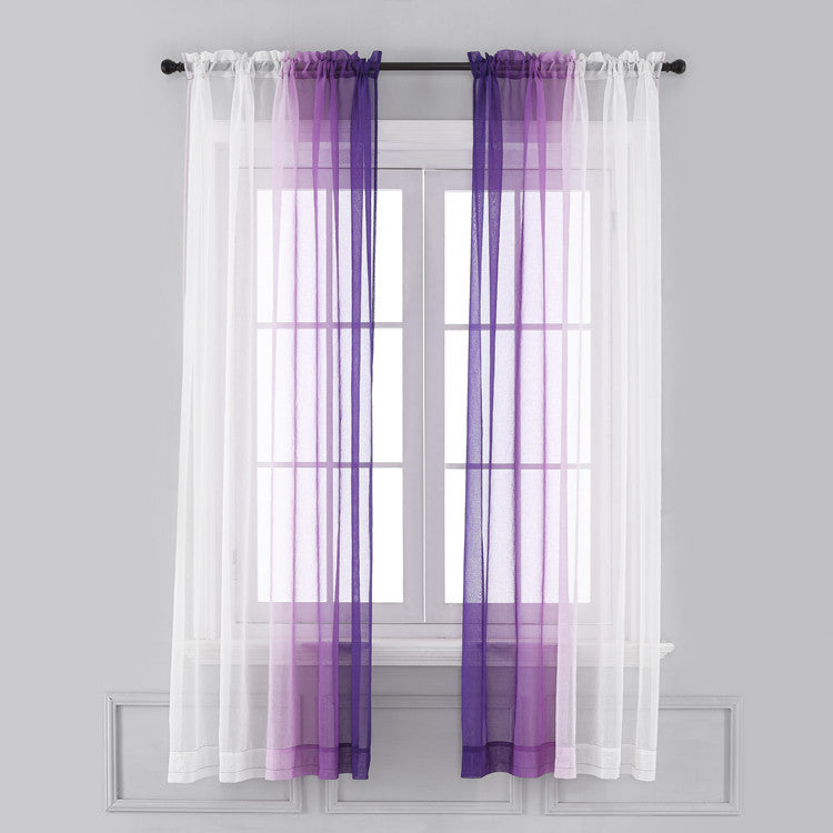 purple 	ombre curtains uk