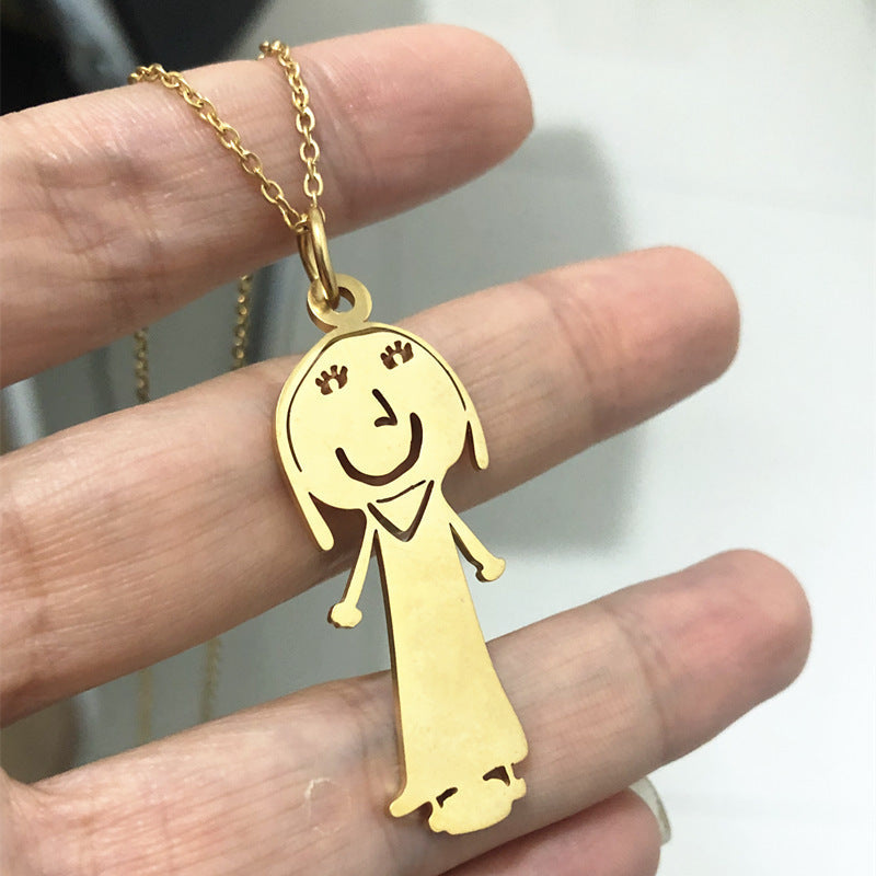 Custom Kids Drawing Artwork Jewellery