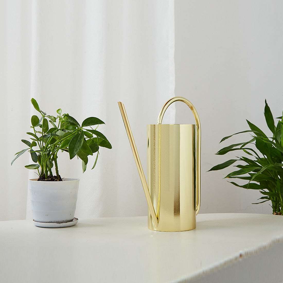 Brass Herb and Sprout Watering can