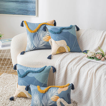 Morandi Color Tufted Pillow Cover