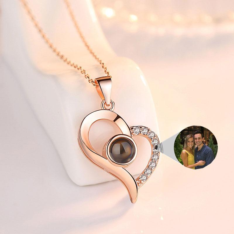 Personalised 925 Heart Necklace - LOX VAULT