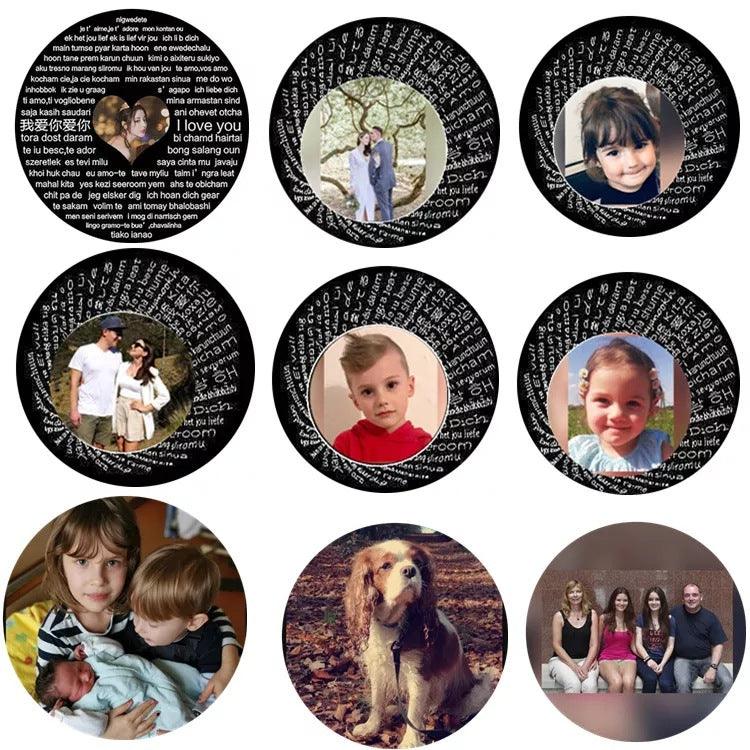 Personalised Photo Projection Bracelet In 100 Languages I Love You - LOX VAULT