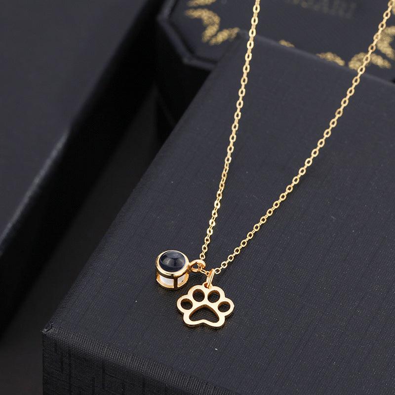 Personalised Dog Claw Projection Necklace - LOX VAULT