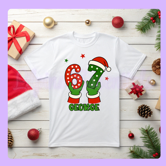 Custom holiday T-shirts