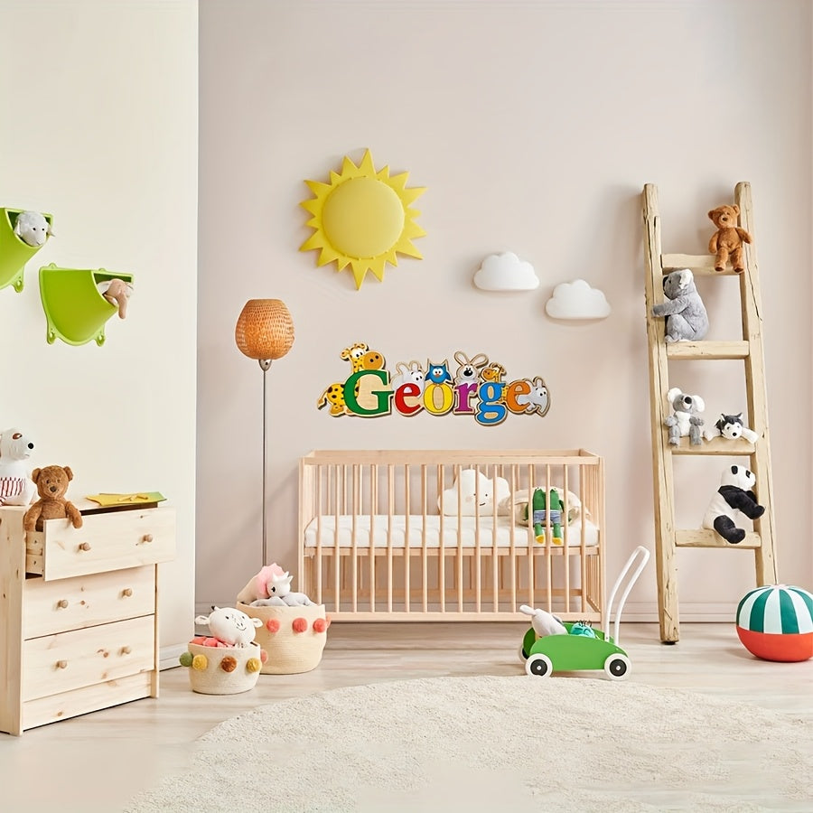 Personalised Wooden Name Tag