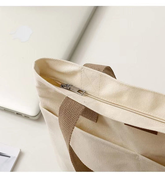 Laptop Canvas Tote Bag