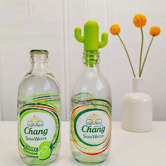 Cactus Silicone Reusable Wine Stopper