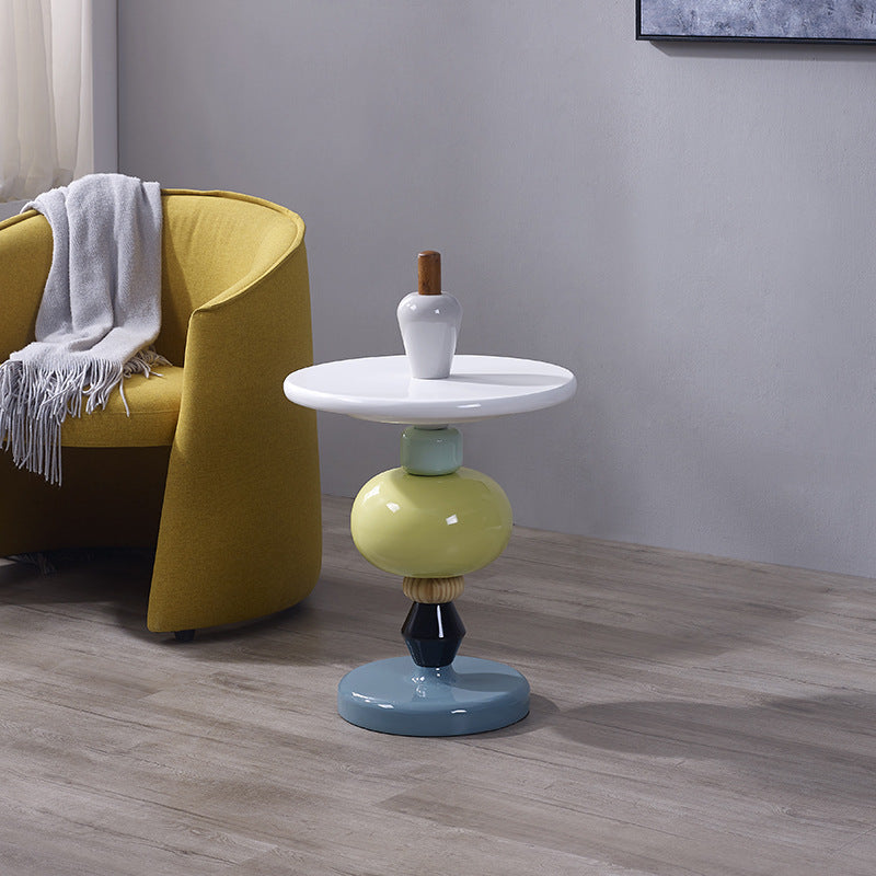 Yellow Shuffle Side Table