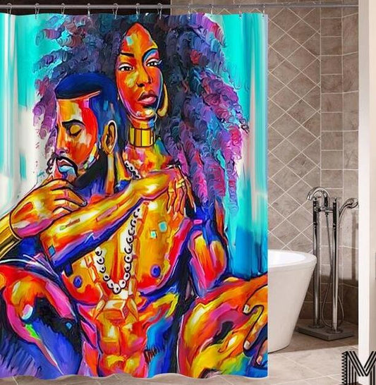 Urban Art Graffiti Shower Curtain