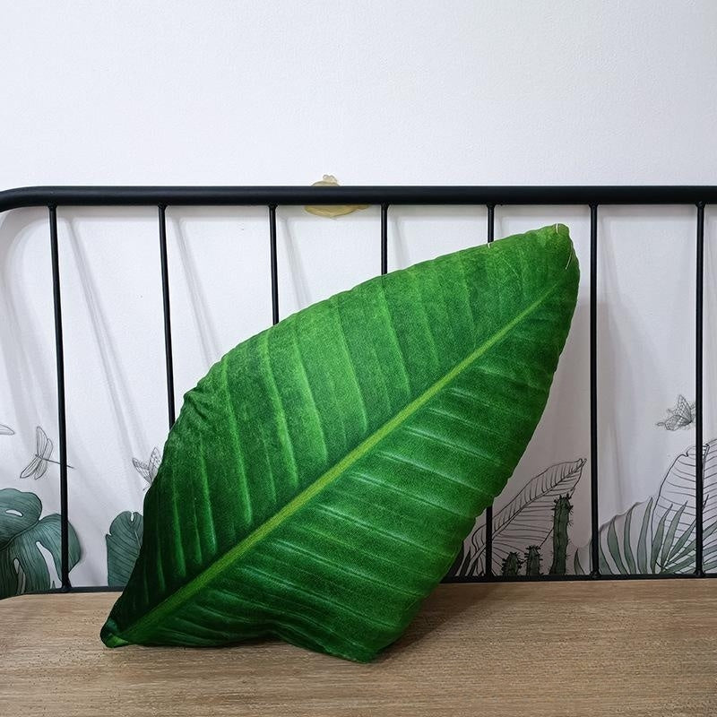 Tropical Plant Throw Pillow