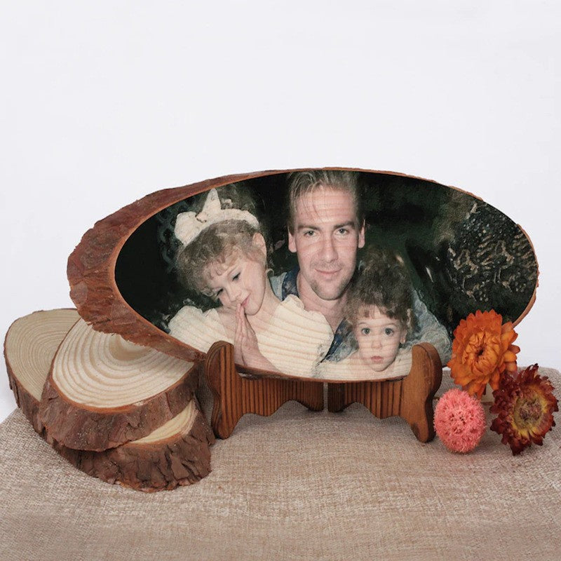 Personalized Photo Frame Album Wooden Crafts Desktop Decoration