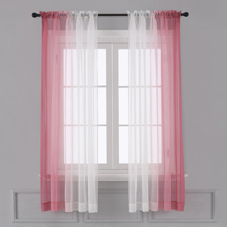 pink 	ombre curtains uk