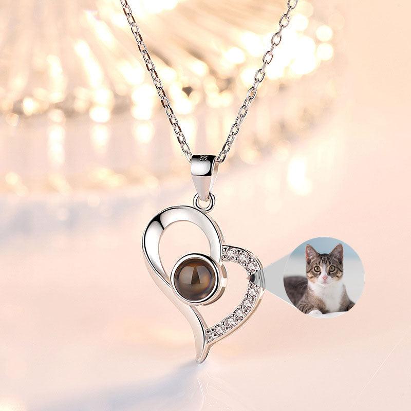 Personalised 925 Heart Necklace - LOX VAULT