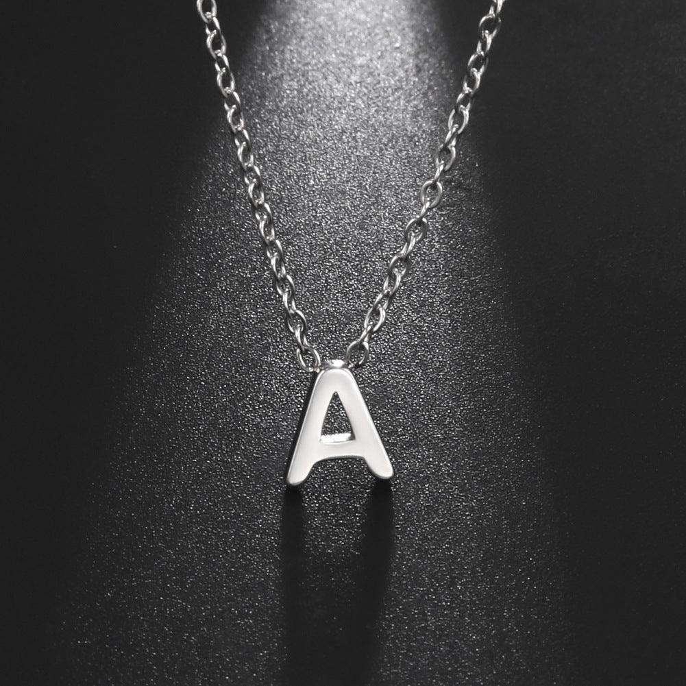 Personalised initial Deep Pendant Necklace - LOX VAULT