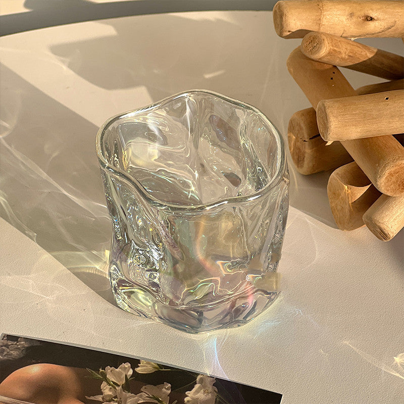 Instagram Wind Irregular Whiskey Glass
