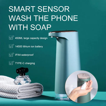 Smart Sensor Automatic Foam Soap Dispenser for Kitchen and Bathroom