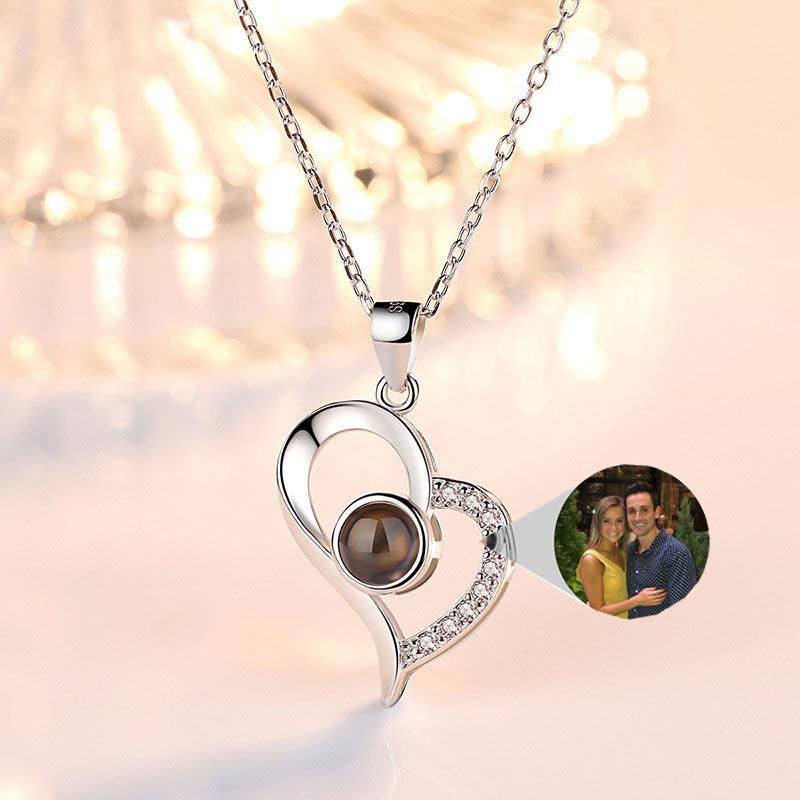 Personalised 925 Heart Necklace - LOX VAULT