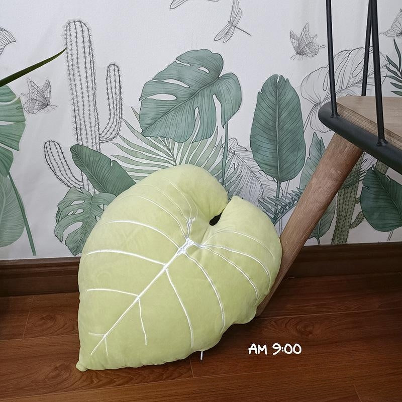 Tropical Plant Throw Pillow