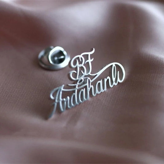 Personalized Name Brooch