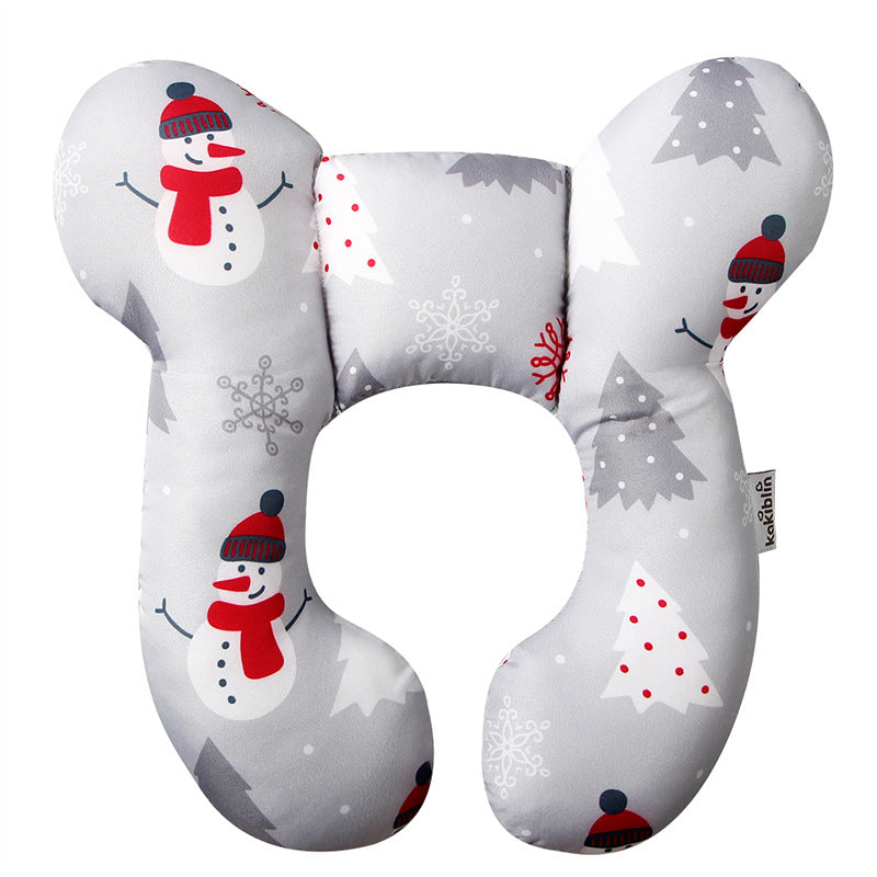 Christmas Style Pillow U Shape | U Pillow For Baby