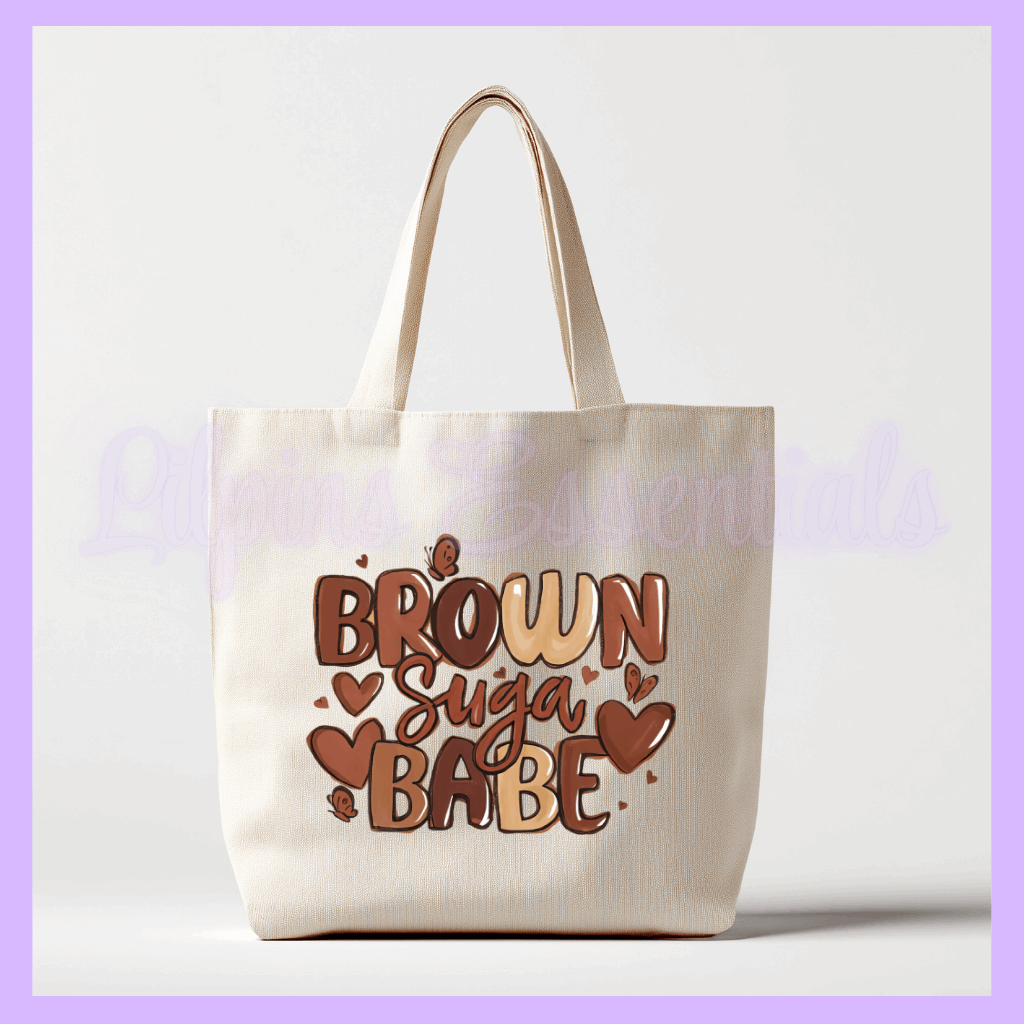Personalised Tote Bag with Custom Text or Image
