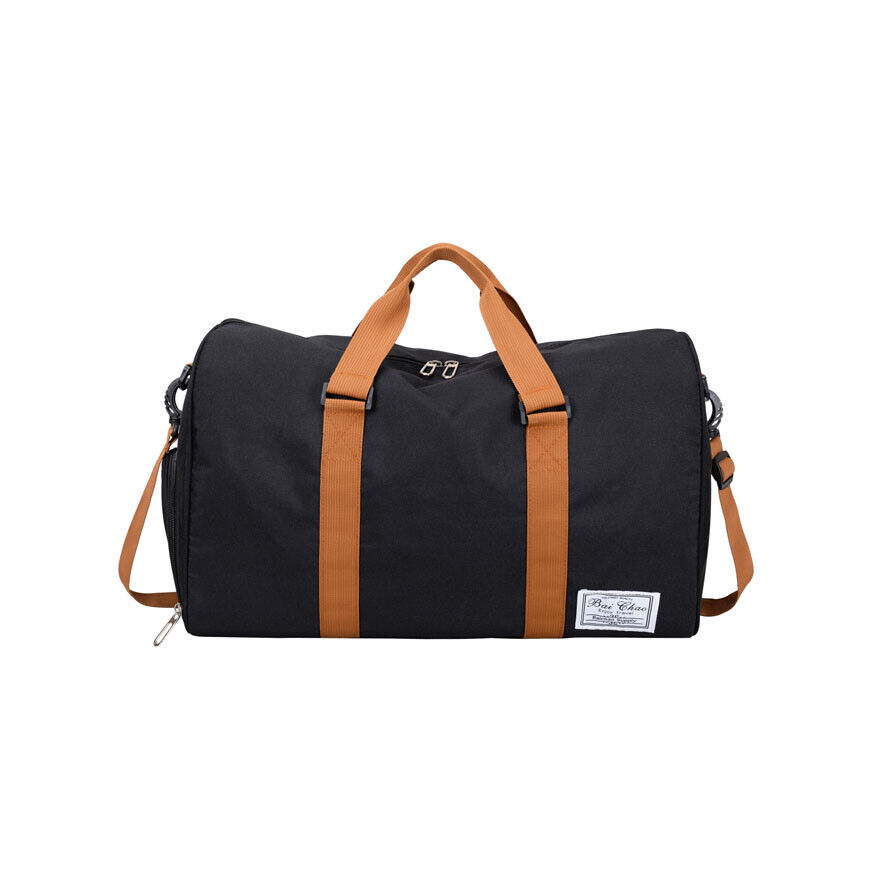 Sports Duffle Travel Bag - black