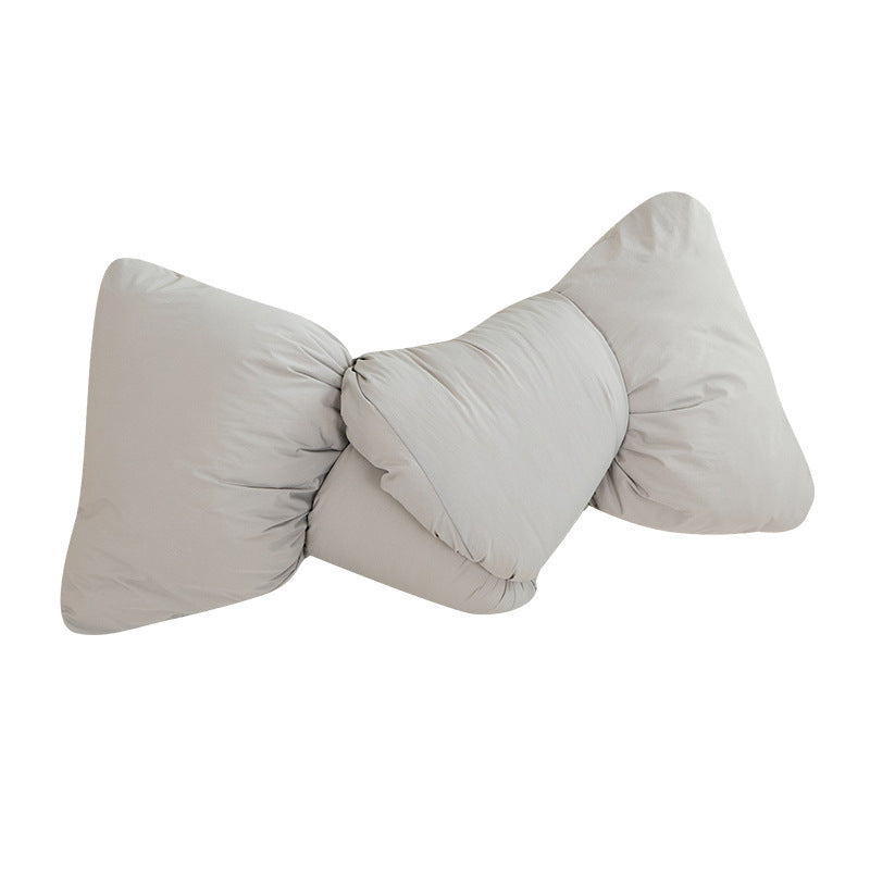 Soft Lazy Knot Throw Pillow