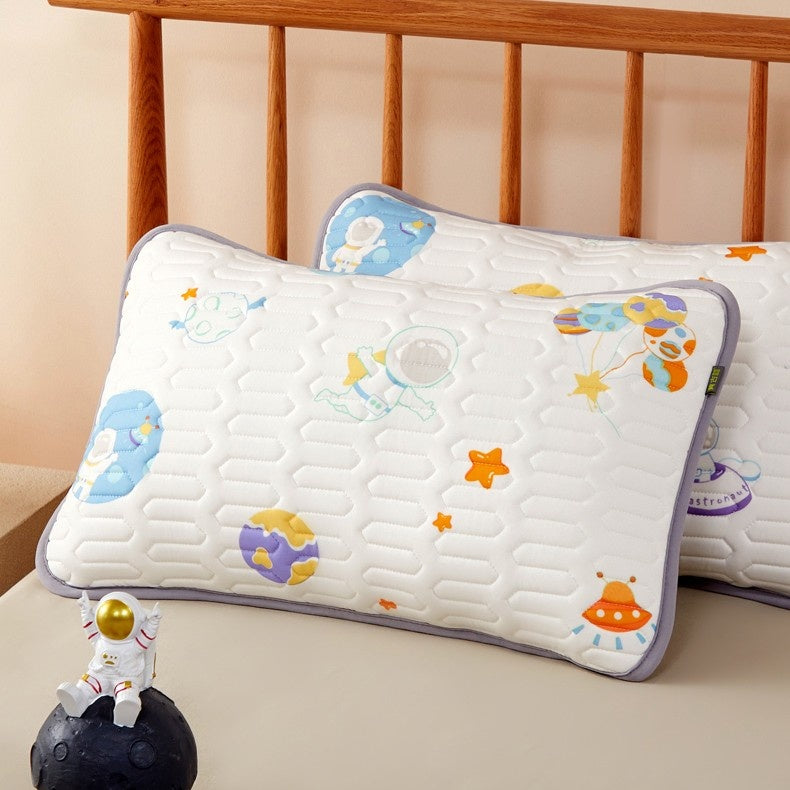 Latex Ice Silk Children's Cushion Pillow Cover