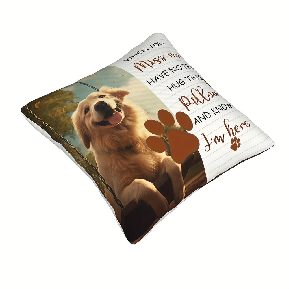 Pet Memorial Cushion Cover