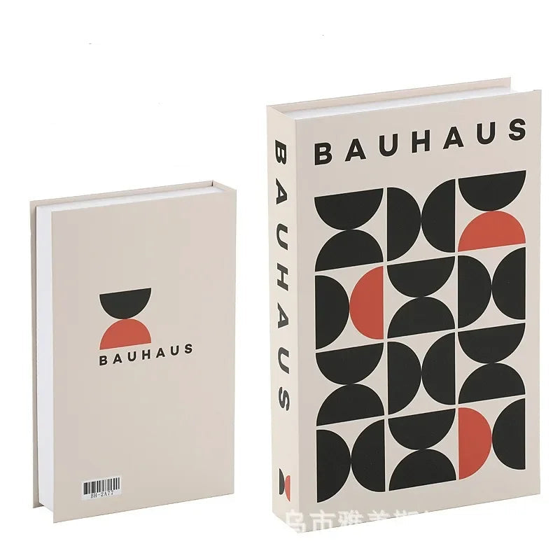 Bauhaus Fake Book Home Decor