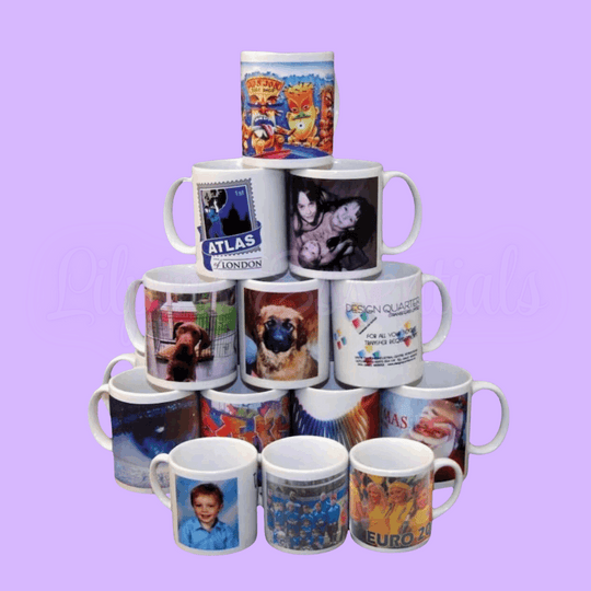 Custom logo mugs bulk UK personalised mugs for promotions and gifting