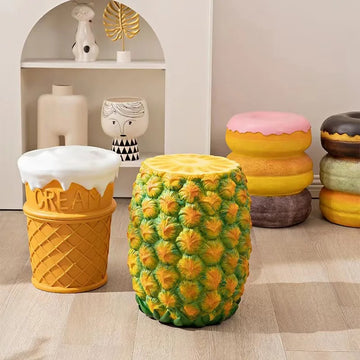 Quirky Side Table Creative Stool