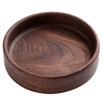 Round Wood Tray