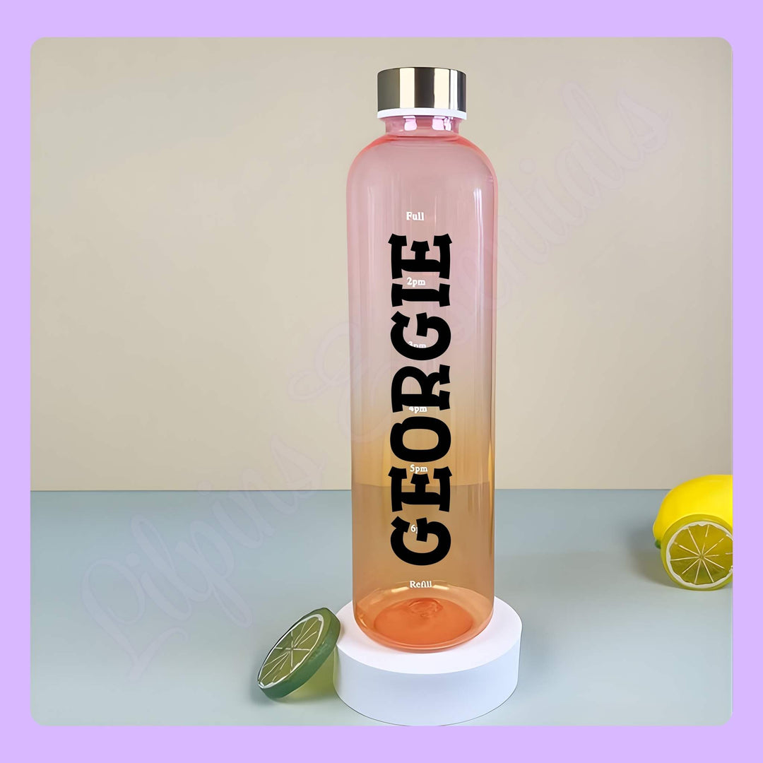 Personalised Name Water Bottle