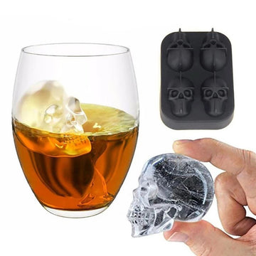 Silicone Skull Ice Cube tray