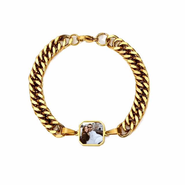 Personalised Heat-Activated Bracelet – Custom Photo Magic Bracelet