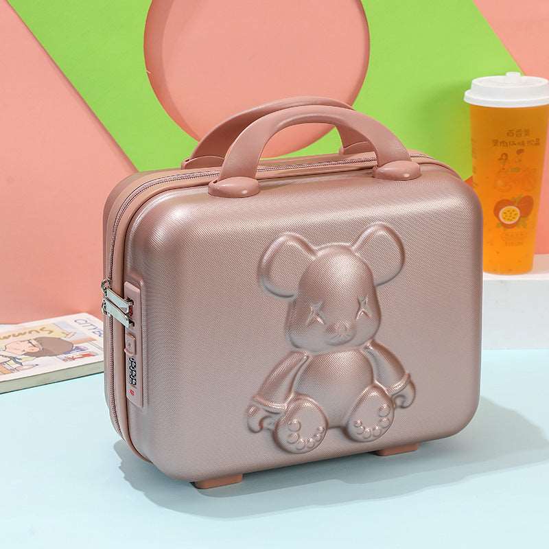 Small Bear Makeup Case - 14” Mini travel case