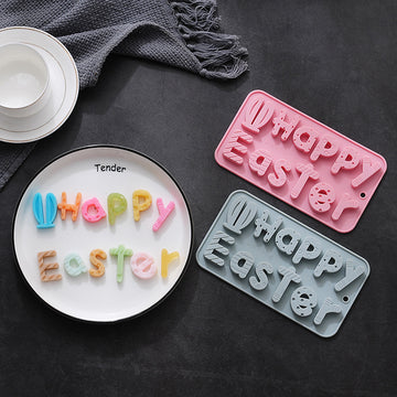 Happy Easter Letters Silicone Mould