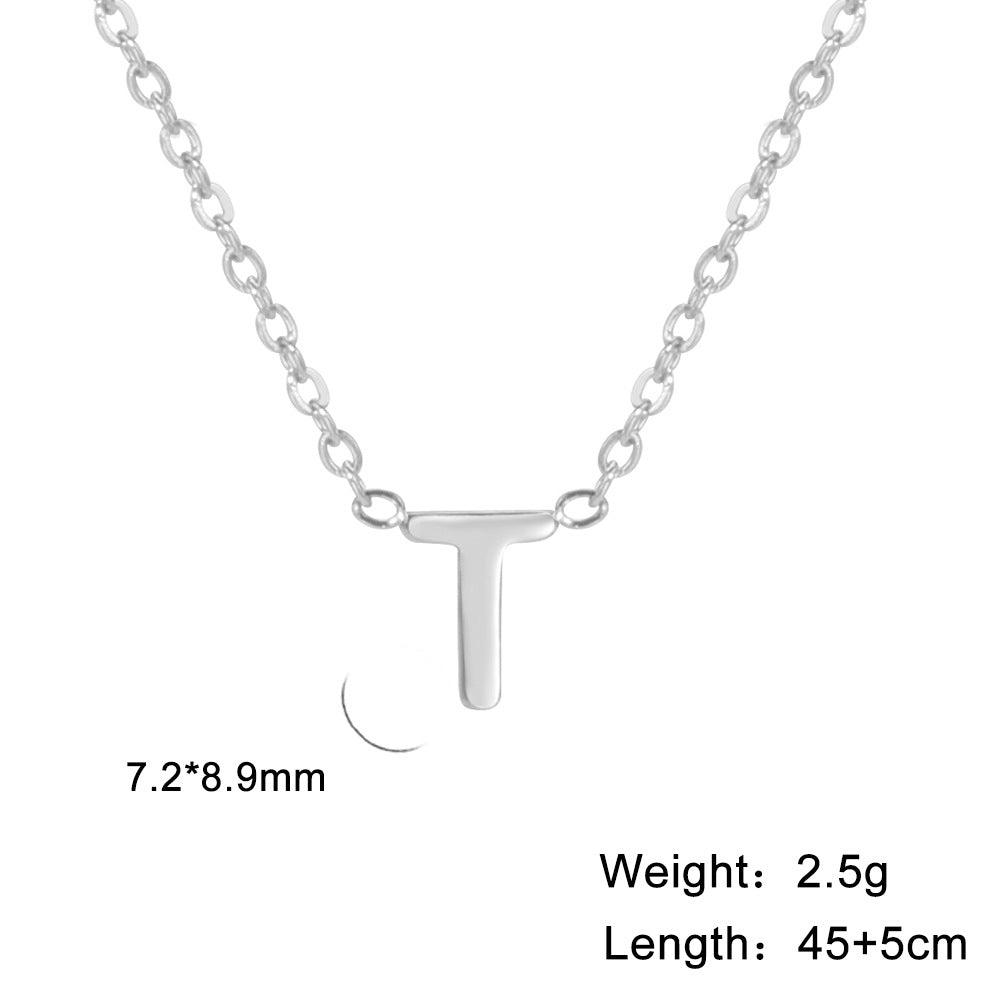 Personalised initial Deep Pendant Necklace - LOX VAULT