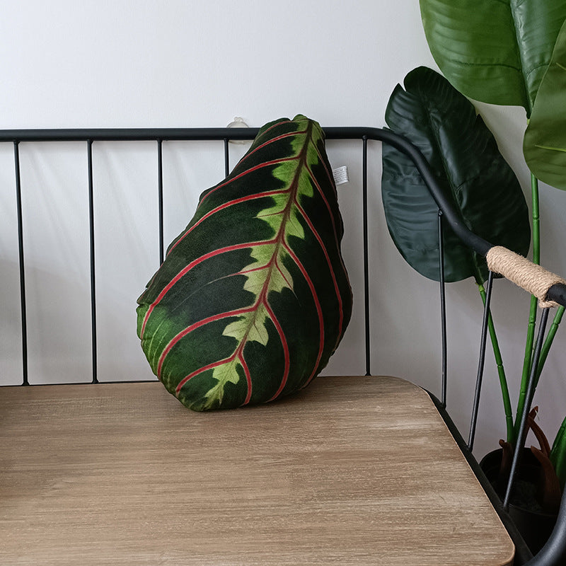 Tropical Plant Throw Pillow