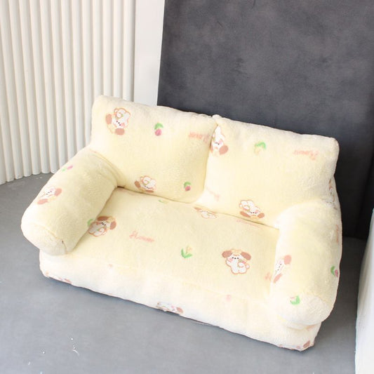 Pet Plush Sofa Bed