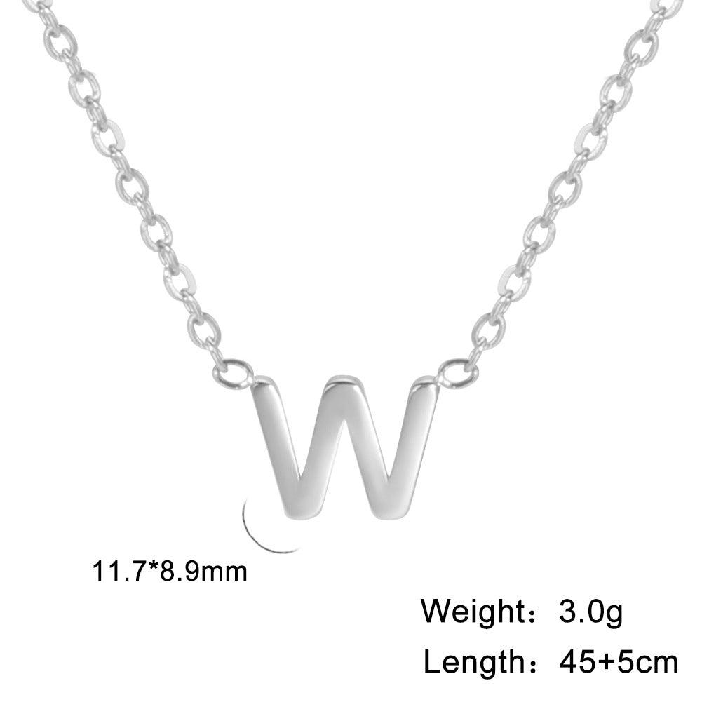 Personalised initial Deep Pendant Necklace - LOX VAULT